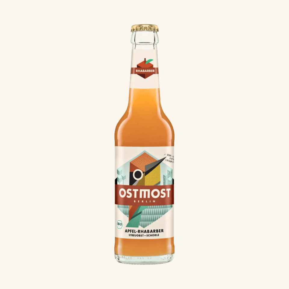 Flasche Rhabarber