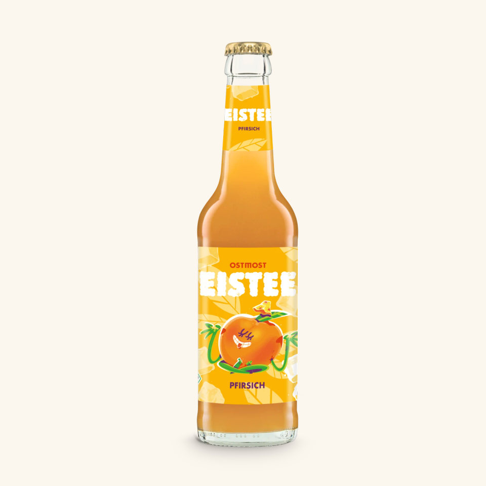 Flasche Pfirsich